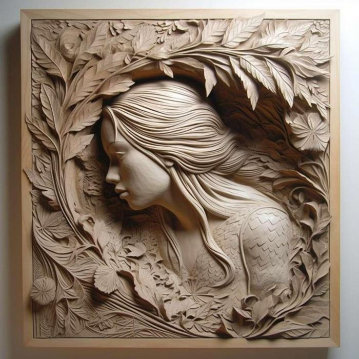 نموذج ثلاثي الأبعاد لآلة CNC 3D Art 